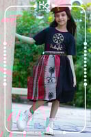 تنوره سدو احمر + تيشرت اسود يوم التاسيس