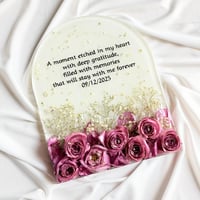 حفظ الورد في لوحه ريزن