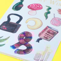 ملصقات witchy winter