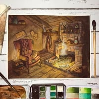 witch's room صفحه تلوين