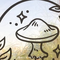 ملصق الفطر سن كاتشر