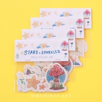 ملصقات stars & sparkles