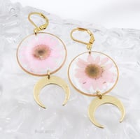 اقراط pink daisy