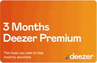 ديزر بريميوم عالمي 3 أشهر