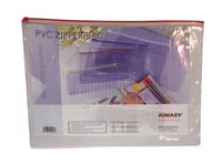 ملف سحاب شفاف B4 , 394x282mm