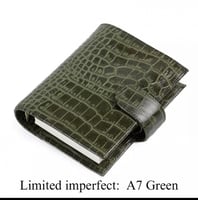 مفكرة صغيرة مقاس a7ومحفظة في نفس الوقت باللون الزي...