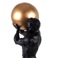 مجسم عضلي كبير اسود