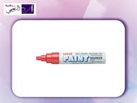 أقلام ماركر البويا يوني مشطوف - أحمر