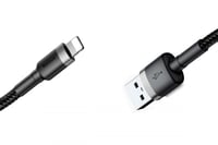 كيبل شاحن ايفون, ايباد قماش - 3 متر