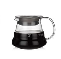 سيرفر زجاجي لتقديم القهوة حجم 1 - 400 مل