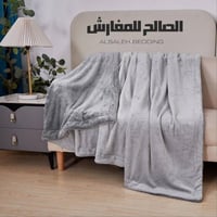 بطانية خفيفة بفرو ناعم