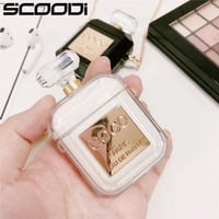 كفر ايربودز أسود & شفاف