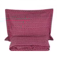 طقم بطانية خفيفة Brooks لون أحمر