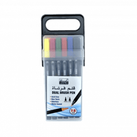 طقم ألوان فرشاة ماركر 18 لون