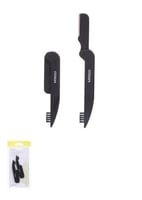 ثنائي الوظائف حلاقة الحاجب مع المشط