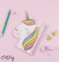 دفتر يونيكورن مسطر