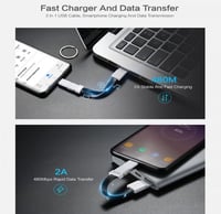 كابل شحن 3 في 1