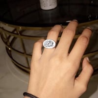 خاتم ملكي فضه خالص عيار925