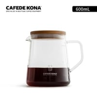 كافيد كونا سيرفر 600 مل بغطاء خشبي