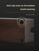 mhw3bombe - قاعدة ادوات الاسبريسو من الخشب الفاخر