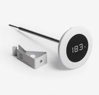 تايمور - مقياس حرارة رقمي ابيض