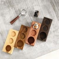 mhw3bombe - قاعدة ادوات الاسبريسو من الخشب الفاخر