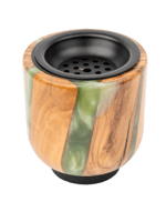 مبخرة رزين دائرية زيتي