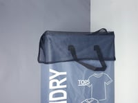 سلة ملابس بكفرات قابلة للطي 41*33*77 CM