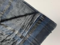 بطانية اسيل فرو ناعم لون رصاصي غامق مفرد ونصف 180...