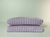 بطانية بيلو ناعمة لون موف مزدوج 230*260 cm