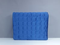 مفرش مضغوط جود مخمل لون كحلي شتوي مفرد ونصف