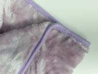 بطانية دفء ثقيلة شتوية لون موف مفرد