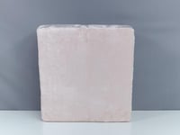 بطانية دفئ مخمل فرو ناعم لون وردي مفرد ونصف 180 *2...