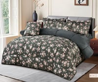 مفرش أفين مخمل فرو مشجر شتوي مفرد ونصف