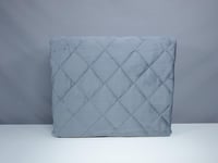 مفرش مضغوط ديمة مخمل فرو لون رصاصي غامق شتوي مفرد...