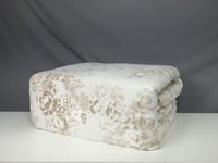 مفرش فتون مخمل مشجر شتوي مفرد ونصف