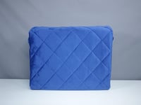 مفرش مضغوط ديمة مخمل فرو لون كحلي شتوي مزدوج