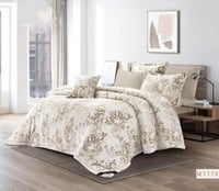 مفرش فتون مخمل مشجر شتوي مفرد ونصف