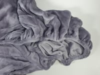 شرشف مطاط هوم مخمل لون بنفسجي شتوي مزدوج 38+200*cm...