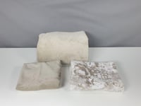 مفرش فتون مخمل مشجر شتوي مفرد ونصف