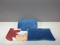 مفرش مزن مخمل مشجر شتوي مفرد ونصف