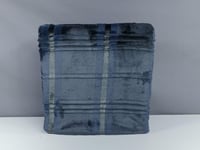 بطانية اسيل فرو ناعم لون رصاصي غامق مفرد ونصف 180...