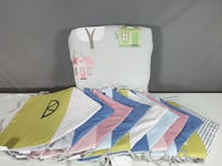 مفرش هاوس مواليد بحواجز صيفي رصاصي