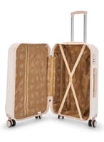 طقم شنط سفر مكون من 6 حقائب من ليمرا لون بيج