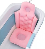 مخدة اسفنج للبانيو لون وردي