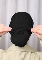 توربان BL القطني بلونه الأسود الأنيق من بلاك وينج...