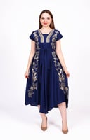 جلابية عصرية تطريز كمبيوتر