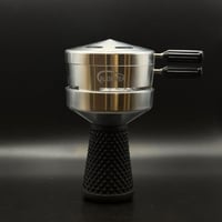 راس شيشة اوربي ستانلس ستيل بدون قصدير