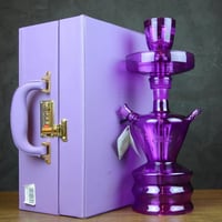 شيشة قزاز ملون مع انارة BS.430