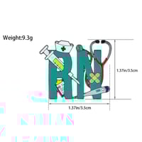 بروش RN التمريض registered nurse brooch